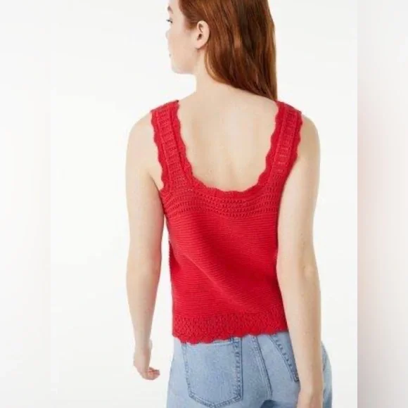 FREE ASSEMBLY CROCHET TANK TOP - SiZE SMALL - Picture 3 of 7